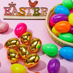 25 Plastic Easter Eggs