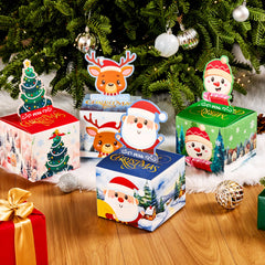 4PCS Christmas Cash Gift Pull Money Box