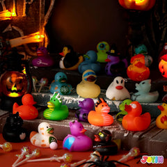 24 Halloween Floating Rubber Ducks