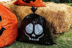 6-Pack Halloween Plastic Lawn Leaf Bags