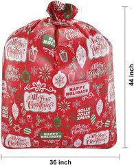 Jumbo Christmas Gift Bags (8 Pack)