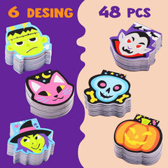 Mini Characters Notepad, 48 Count