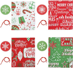 Jumbo Christmas Gift Bags (8 Pack)