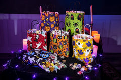 Halloween Bags with Handles, 24 Pack