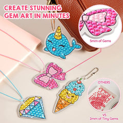 Fantasy Gem 5D Diamond Painting Kit with Large Gems