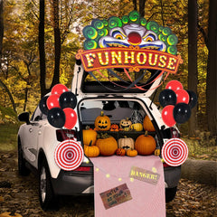 Halloween Circus Carnival Trunk-or-Treat Car Decorations Kit
