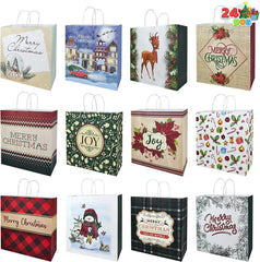 Christmas Shopping Bags, 36 Pack