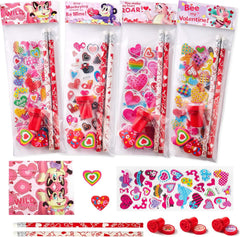 JOYIN 36-Piece Valentine Stationery Gift Set for Kids