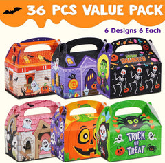 Cardboard Treat Boxes, 36 Count