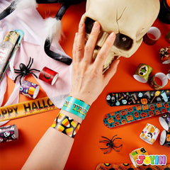 Halloween Slap Bracelets (72-Pack)