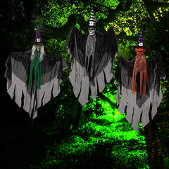26in Creepy Ghost Decorations, Set of 3
