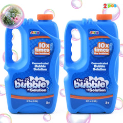 32 oz Bubble Solution Concentrated, 2-Pack Blue