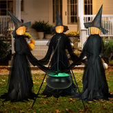 5 FT Halloween Witch Outdoor Decorations