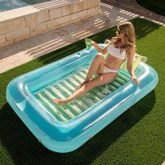 Blue Green Inflatable Suntan