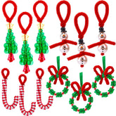 Christmas Beaded Ornament Craft Kit - Make Up to 40 Hanging Ornaments
