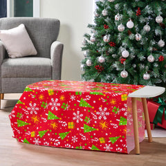 Oversized Christmas Gift Bag 56"x36" - Large Plastic Wrapping Bag