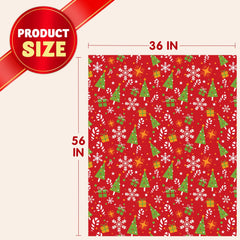 Oversized Christmas Gift Bag 56"x36" - Large Plastic Wrapping Bag