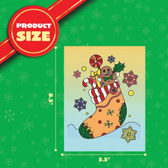 Christmas Mini Coloring Booklets (48 Pack)
