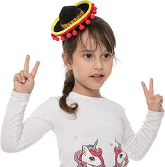 Cinco De Mayo Sombrero Headband, 6 Pack