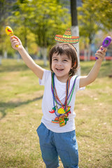 Cinco de Mayo Fiesta Bead Necklaces, 12 Pack