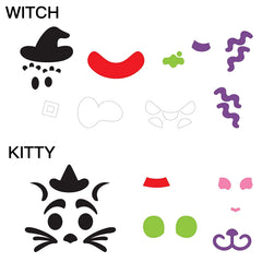 18 Pcs Halloween Foam Stickers