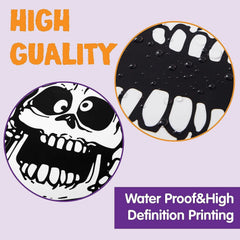 JOYIN Halloween Skeleton Window Clings Decorations for Windows Glass Walls