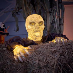 Halloween Light Up Zombie Groundbreaker - Scary Lighted Decoration