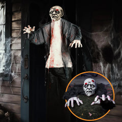 Halloween Zombie Groundbreaker with Posable Arms