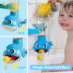 JOVA Lalalark 7-in-1 Bath Toys Set for Kids