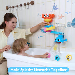 JOVA Lalalark 7-in-1 Bath Toys Set for Kids