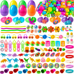 JOIN 160-Piece Prefilled Easter Eggs with Assorted Toys