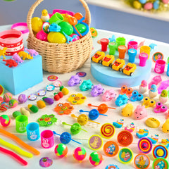 JOIN 160-Piece Prefilled Easter Eggs with Assorted Toys
