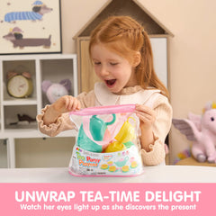 JOIN 18-Piece BPA-Free Pretend Play Tea Party Set for Kids