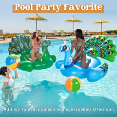 JOYIN 20-Inch Inflatable Beach Balls (2-Pack)