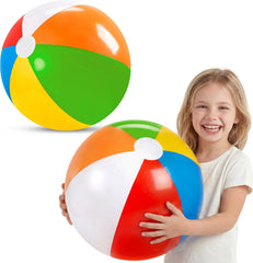 JOYIN 20-Inch Inflatable Beach Balls (2-Pack)