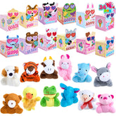 JOYIN 24-Piece Valentine's Day Plush Toys with Gift Boxes