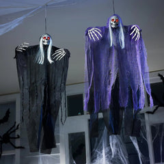 JOYIN 2-Pack Hanging Grim Reaper Halloween Decorations