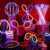 JOYIN 4th of July Patriotic Glow Sticks Bulk (120 Count)