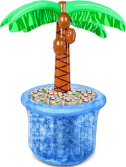 JOYIN Inflatable Palm Tree Cooler - 60" Blue