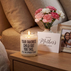 JOYIN Mother's Day Gifts for Mom, Lavender Scented Candles for Wife Women