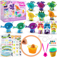 27-Piece DIY Fantasy Animal Easter Egg Decorating Kit