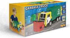 PLAY-ACT Large Garbage Truck Toy