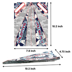 28-Piece Paper Planes with Parachute Toy Set for Kids