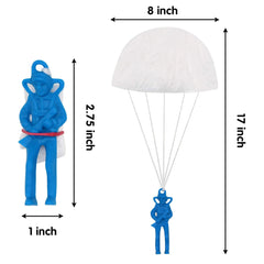 28-Piece Paper Planes with Parachute Toy Set for Kids