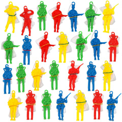 28-Piece Paper Planes with Parachute Toy Set for Kids