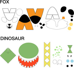 Pumpkin Foam Stickers Decoration, 18 Pcs