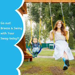 TURFEE Blue Swing Seat (2 Pack)