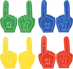 28 Foam Fingers with Valentine's Day Cards for Classroom Exchange