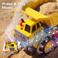 Vroomix Heavy-Duty Dump Truck Toy for Indoor & Beach Play