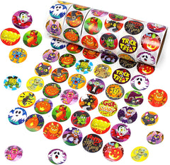 600 Pcs Halloween Roll Stickers